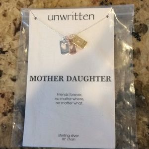 Unwritten Mother Daughter Necklace